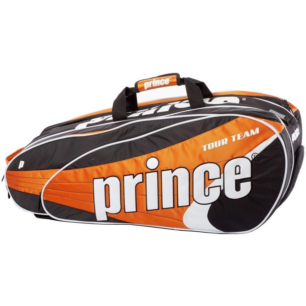 Prince Tour Team 6 Pack Racket Bag- Orange